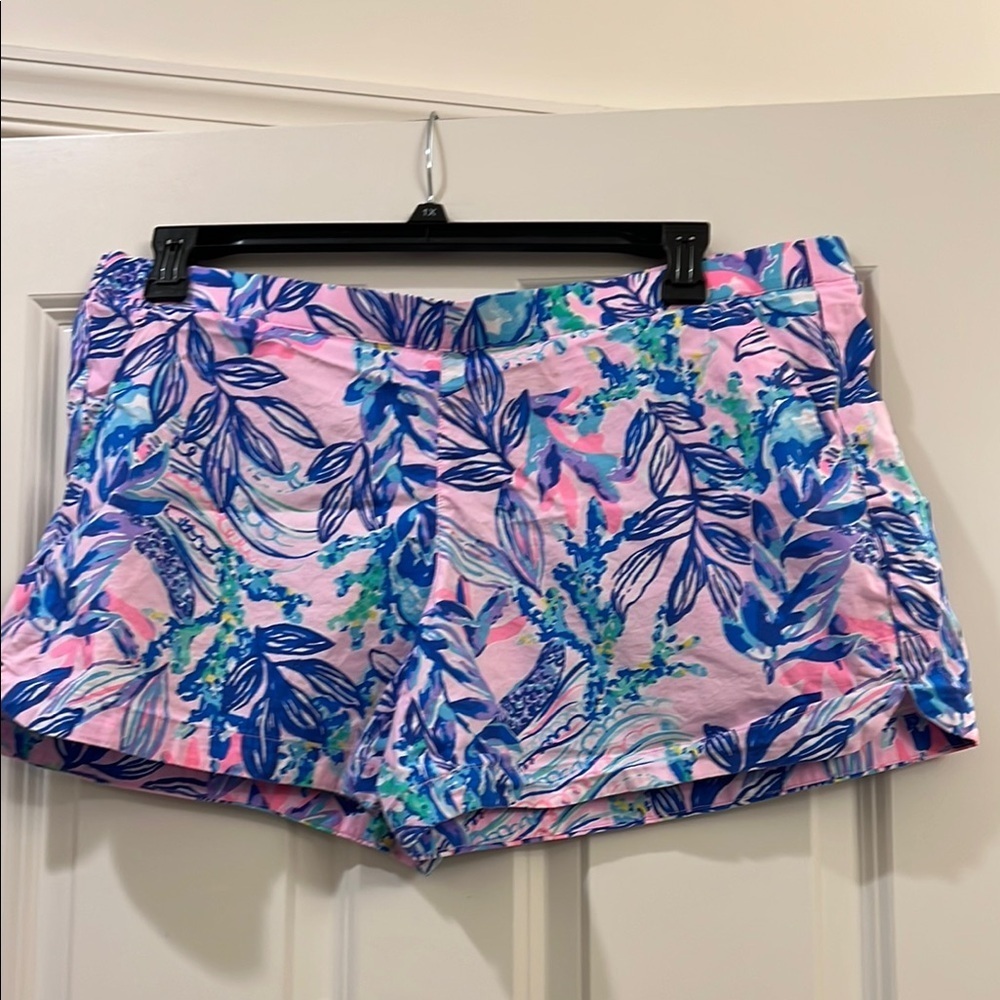 Lilly Pulitzer Pink and Blue Shorts